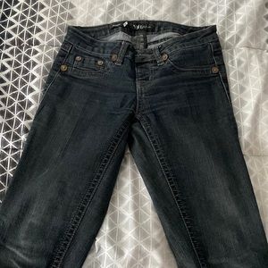 Black skinny jeans YMI